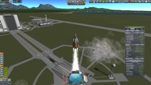 Kerbol Explorer Refueller launch